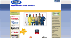 Desktop Screenshot of ecse-sa.com